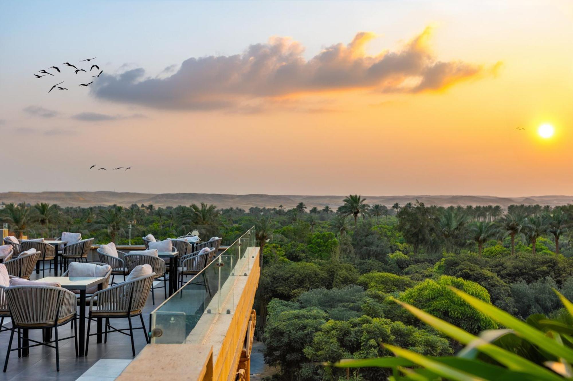 Golden Palm Sunrise Inn Kafret el-Gabal المظهر الخارجي الصورة